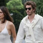 Andrew Garfield and Monica Barbaros