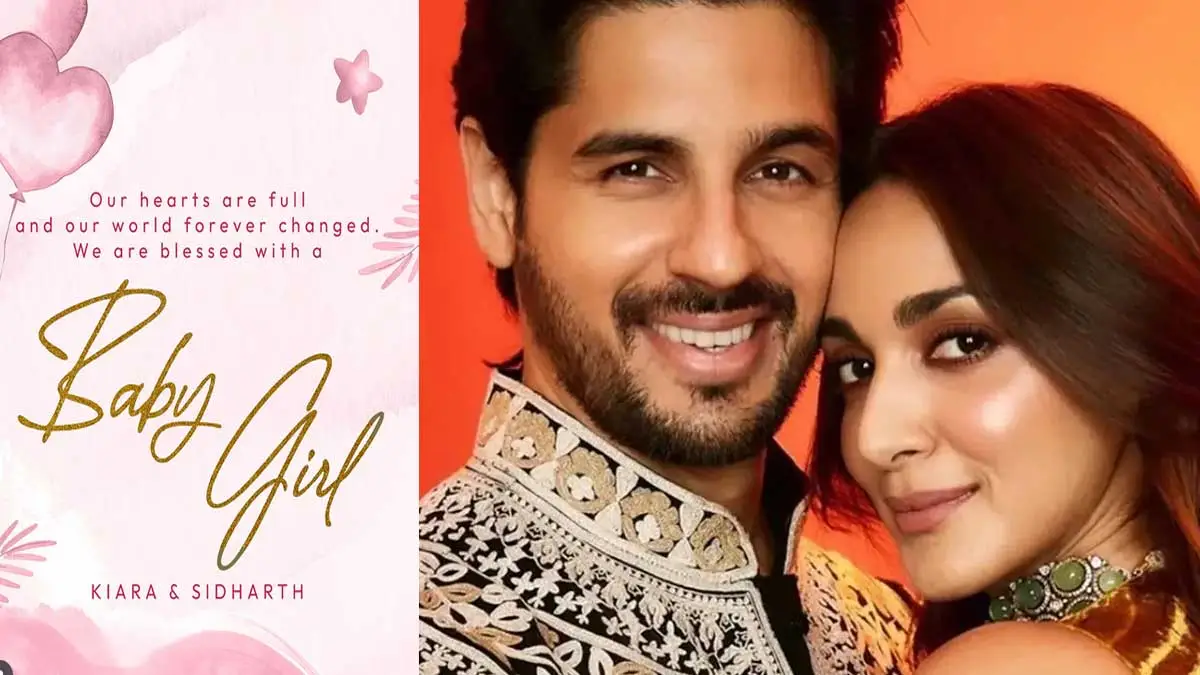 Sidharth & Kiara Welcome Baby Girl