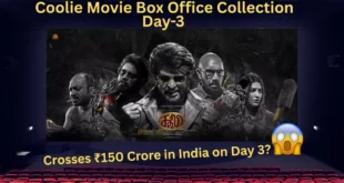 Coolie Movie Box Office Collection Day 3